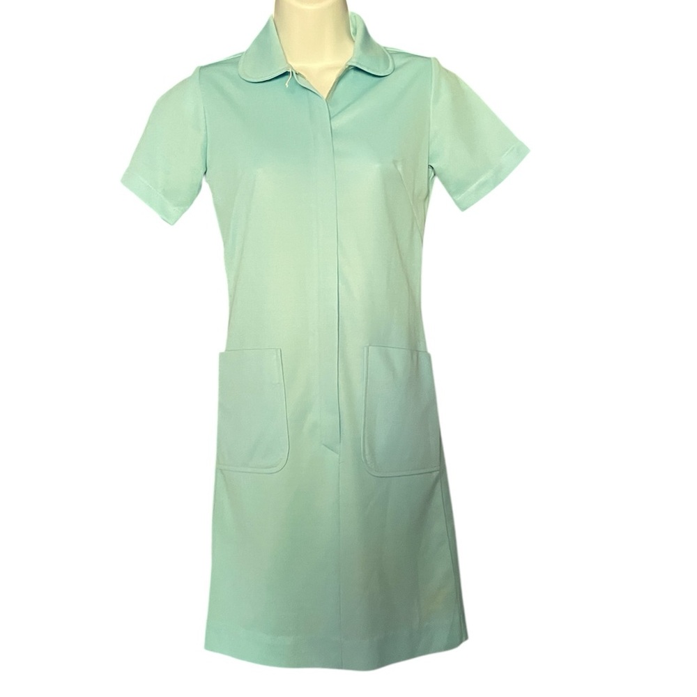 Crest vintage 60s dress uniform baby blue XS